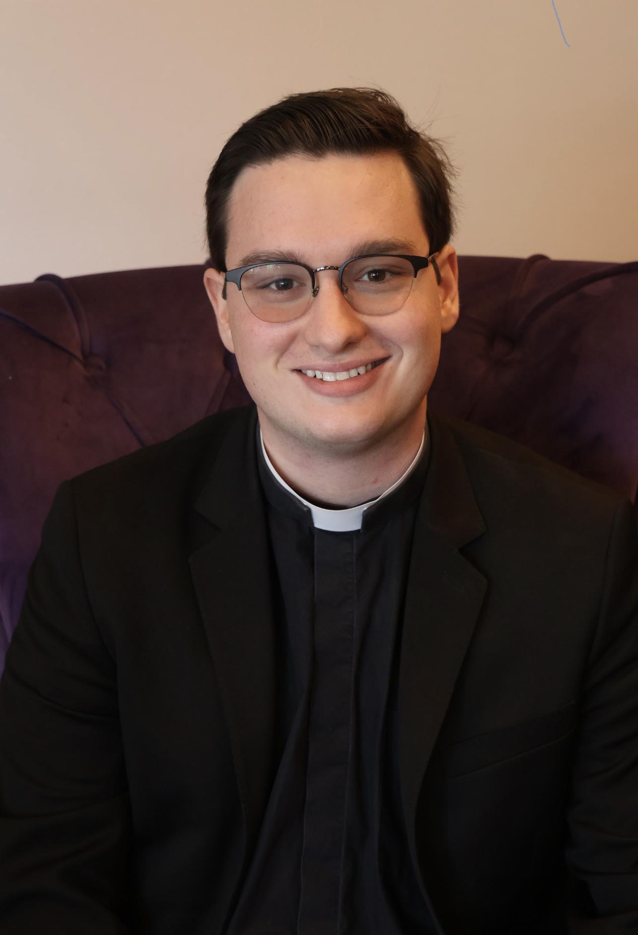 Father Brett, pastor of Holy Spirit Catholic Church.